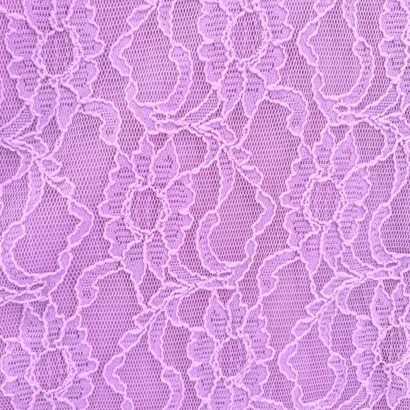 Style & Co Woman Lilac Floral Lace Button‎ Up Sheer Shirt Plus Size 2X Romantic - Picture 7 of 12